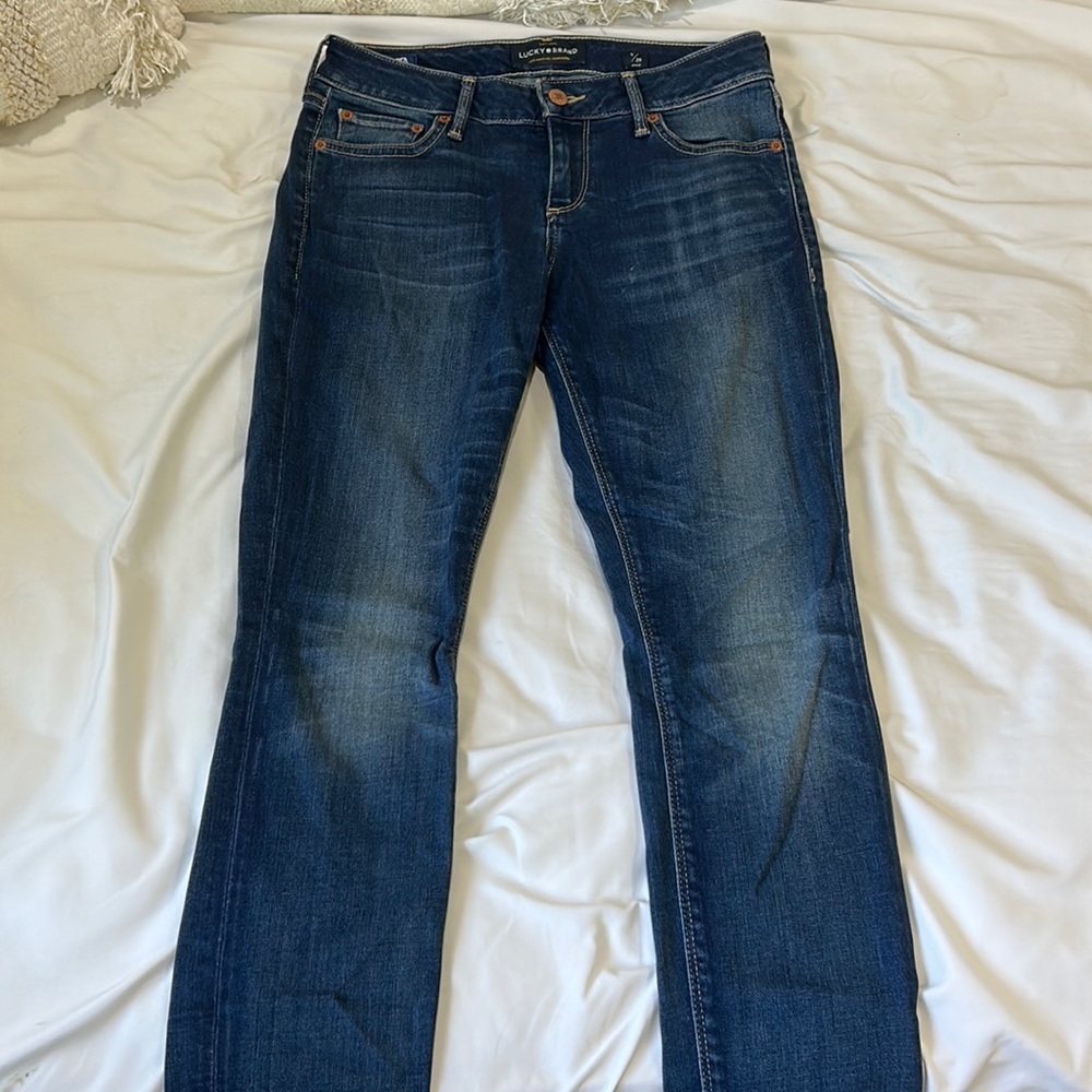 NEW! Lucky Brand Lolita Skinny Jeans Size 0/25 Women Never Worn Dark Wash Denim